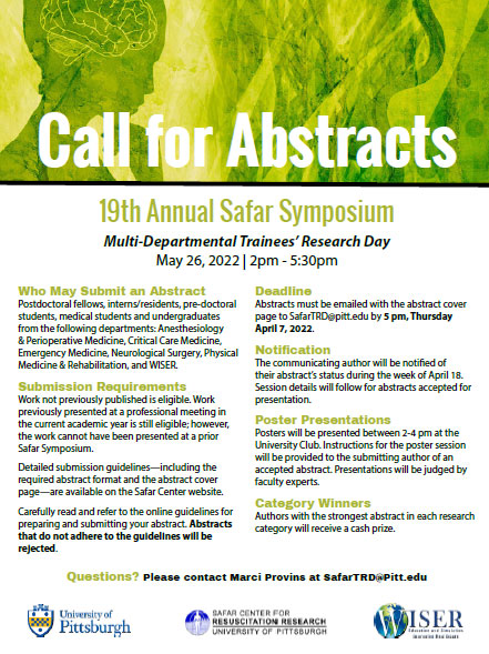 2022 Call for Abstracts